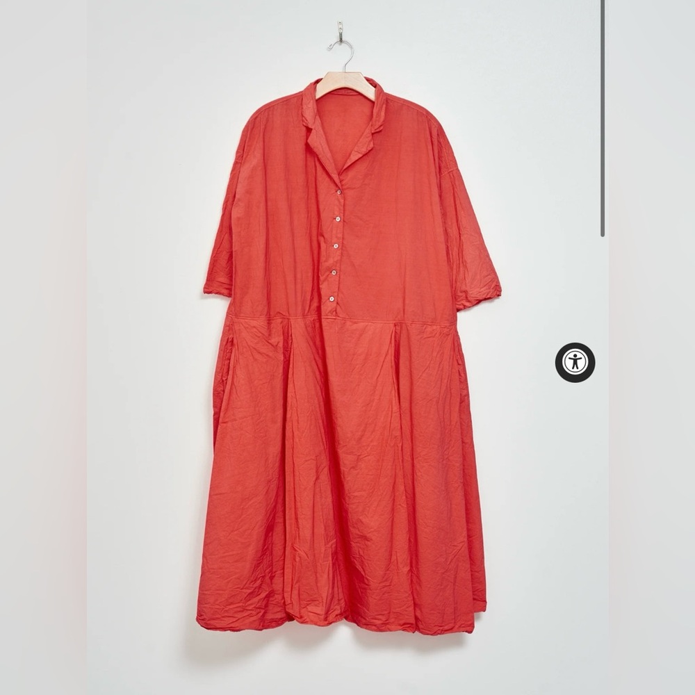 ALBUM DI FAMIGLIA new poppy orange/red dress Large